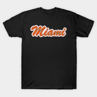 Football Fan of Miami T-Shirt